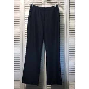 Cynthia Rowley Career Pants Womens Size 4 Black Lightweight Straight Leg Pockets